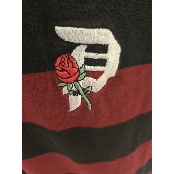 Primitive Skateboarding Apparel Men's M Embroidered Dirty P Rosebud Tee T-Shirt - Picture 3 of 6